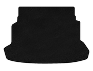 Kia Spectra 2000–2011 Premium stoffen kofferbakmat (SD, Zwart) foto 1