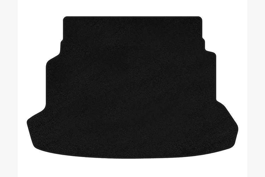 Kia Spectra 2000–2011 Premium stoffen kofferbakmat (SD, Zwart) Image