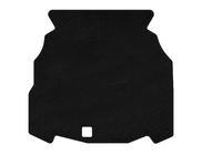 Mercedes C-Klasse W203 2000–2007 Premium stoffen kofferbakmat (SD, Zwart) foto 1
