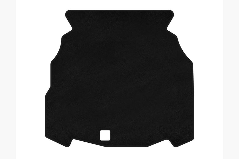Mercedes C-Klasse W203 2000–2007 Premium stoffen kofferbakmat (SD, Zwart) Image
