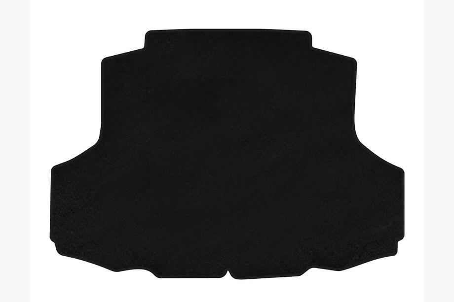 Mitsubishi Lancer 9 2004–2008 Premium stoffen kofferbakmat (SD, Zwart) Image