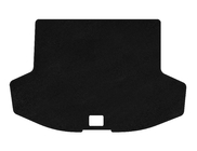 Mitsubishi Lancer X 2008– Premium textiele kofferbakmat (HB, zwart) foto 1
