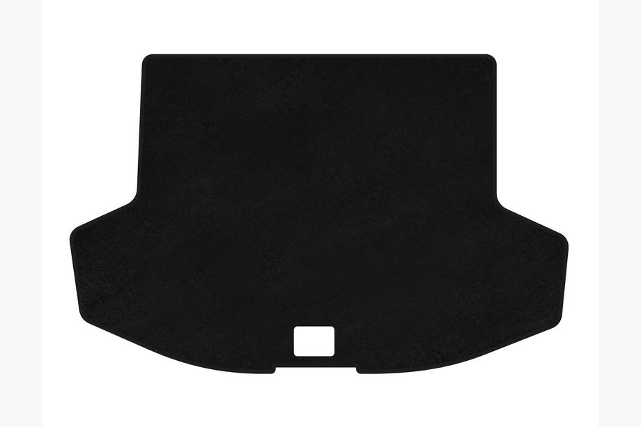 Mitsubishi Lancer X 2008– Premium textiele kofferbakmat (HB, zwart) Image