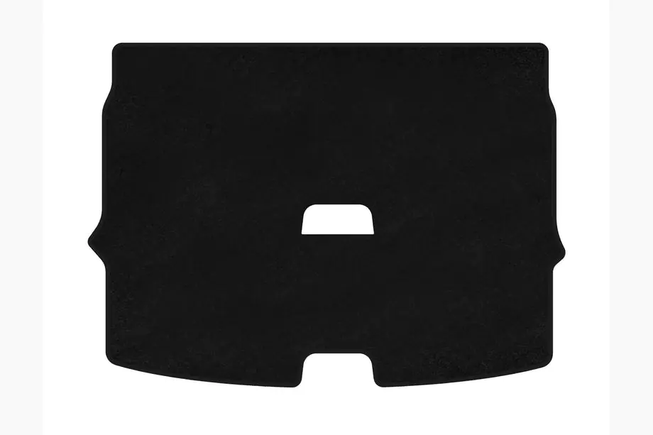 Nissan Qashqai 2014–2021 Premium textielen kofferbakmat (voor Rogue Sport, zwart) Foto 1