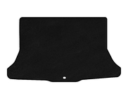 Nissan Tiida 2004–2011 Premium textiele kofferbakmat (HB, zwart) foto 1