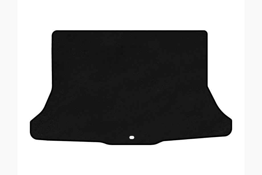 Nissan Tiida 2004–2011 Premium textiele kofferbakmat (HB, zwart) Image