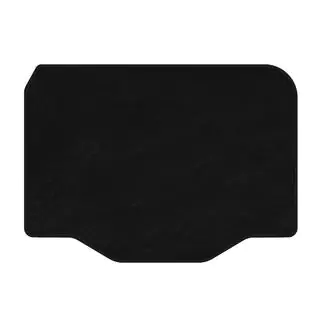 Premium textiele kofferbakmat (Zwart)