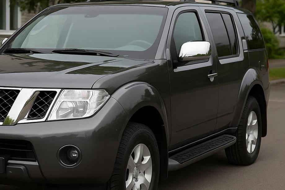 Nissan Pathfinder R51 2005–2014 RVS spiegelkappen (2 stuks) Image