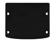 Porsche Cayenne 2003–2010 Textielen kofferbakmat Premium V2 (Zwart) foto 1