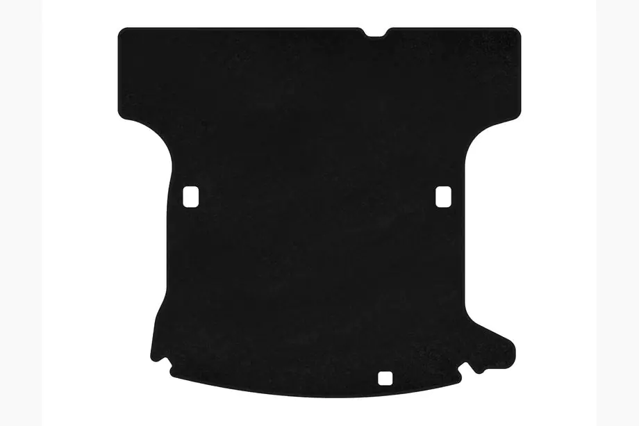 Renault Logan I 2005–2008 Textielen kofferbakmat Premium (2005-2009, SW, 5-zits, Zwart) Image
