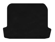 Renault Megane II 2004–2009 Premium stoffen kofferbakmat (2006-2009, SD, Zwart) foto 1