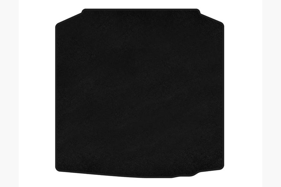 Skoda Fabia 2007–2014 Premium stoffen kofferbakmat (2007-2010, SW, Zwart) Image