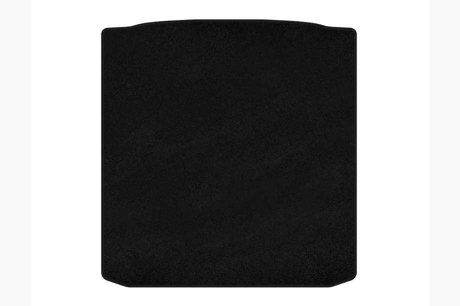 Skoda Superb 2009–2015 Textiele kofferbakmat Premium (enkele laadvloer, SW, zwart) Image
