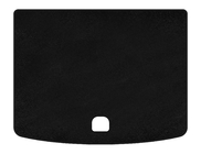SsangYong Kyron 2005–2014 Premium textiele kofferbakmat (Zwart) foto 1