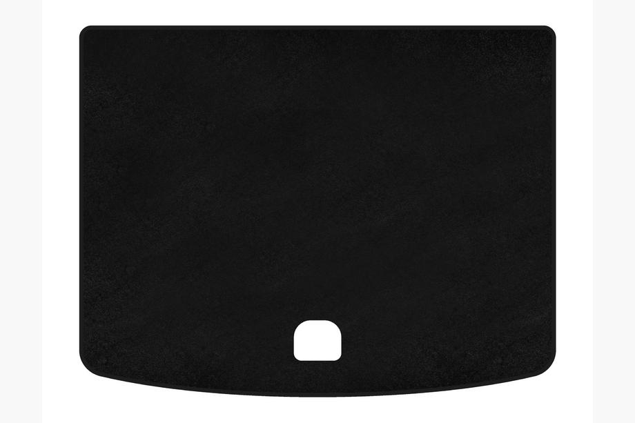 SsangYong Kyron 2005–2014 Premium textiele kofferbakmat (Zwart) Image