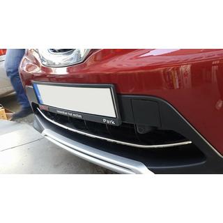 RVS beschermlijst voor voorbumper (2014-2017) Nissan Qashqai 2014–2021 foto 3