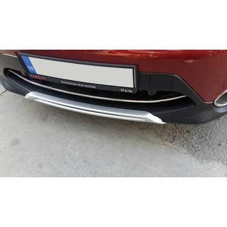 RVS beschermlijst voor voorbumper (2014-2017) Nissan Qashqai 2014–2021 foto 4
