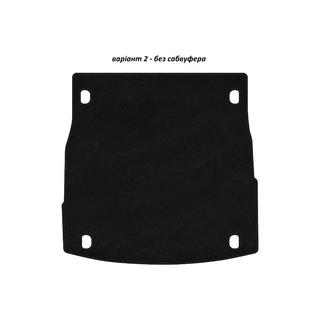 Textiele kofferbakmat Premium V-2 (zonder subwoofer, zwart)