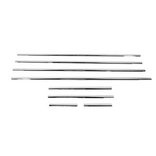 Buitenste raamlijsten (8-delig, RVS) Volkswagen Touran 2003–2010 foto 2