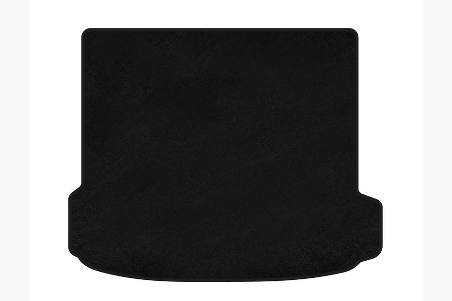 BMW X6 E71 2008–2014 Textiele kofferbakmat Premium V-2 (Zwart) Image