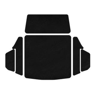 Premium stoffen kofferbakmat (SD, Zwart)