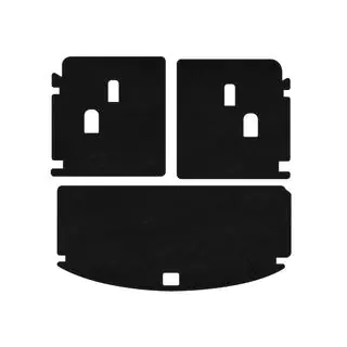 Textiele kofferbakmat Premium V-2 (Zwart) Acura MDX 2013–2020