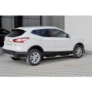 RVS sidebars (2014-2017, set 2 stuks) Nissan Qashqai 2014–2021 foto 1