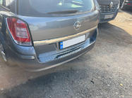 Opel Astra H 2004–2013 Achterbumper beschermlijst OmsaLine glanzend (SW, RVS) foto 2