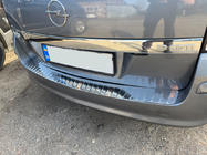 Opel Astra H 2004–2013 Achterbumper beschermlijst OmsaLine glanzend (SW, RVS) foto 5