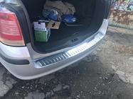 Opel Astra H 2004–2013 Achterbumper beschermlijst OmsaLine glanzend (SW, RVS) foto 6