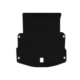 Textiele kofferbakmat Classic (Long, Zwart)
