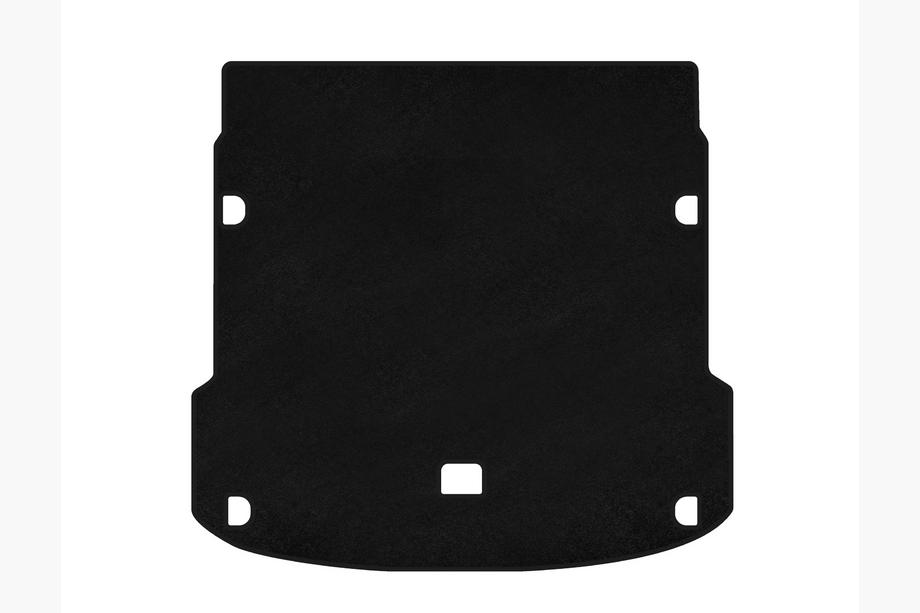 Audi e-Tron 2018–2022 Textiele kofferbakmat Classic (Zwart) Image