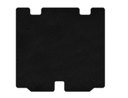 BMW 5 Serie F10/F11 2010–2016 Textielen kofferbakmat Classic V2 (voor F11, Zwart) foto 1