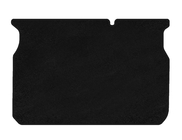 Citroen C-3 2016–2023 Textiele kofferbakmat Classic (HB, Zwart) foto 1