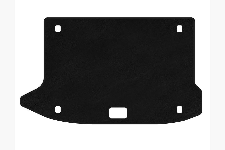 Hyundai Kona 2017–2023 Textielen kofferbakmat Classic V3 (Zwart) Image