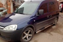 Opel Combo 2002–2012 Sidebars (2 stuks, RVS) foto 2