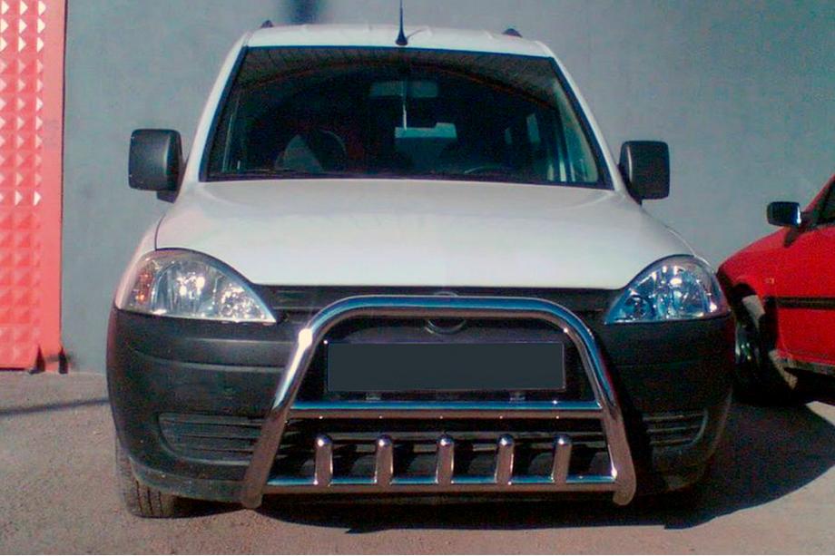 Opel Combo 2002–2012 Bullbar (RVS) Image