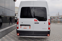 Renault Master 2011–2023 RVS achterbeugel foto 1