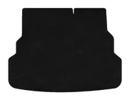 Kia Rio 2012–2017 Textiele kofferbakmat Classic V1 (SD, zwart) foto 1