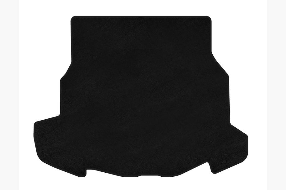 Mercedes CLK W209 2002–2010 Textiele kofferbakmat Classic (Coupé, Zwart) Image