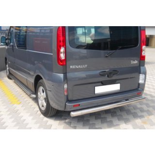 Achterbeschermbeugel AK002 (RVS) Opel Vivaro 2001–2015 foto 1