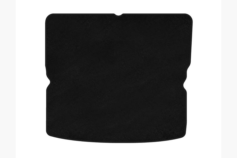 Opel Zafira B 2005–2011 Textiele kofferbakmat Classic (met doorloop naar 3e zitrij, zwart) Image