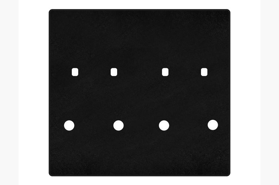 Peugeot Partner/Rifter 2019– Textiele kofferbakmat Classic (lange wielbasis, zwart) Image
