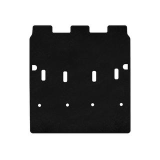 Textiele kofferbakmat Classic (7-zits/lange wielbasis, zwart)