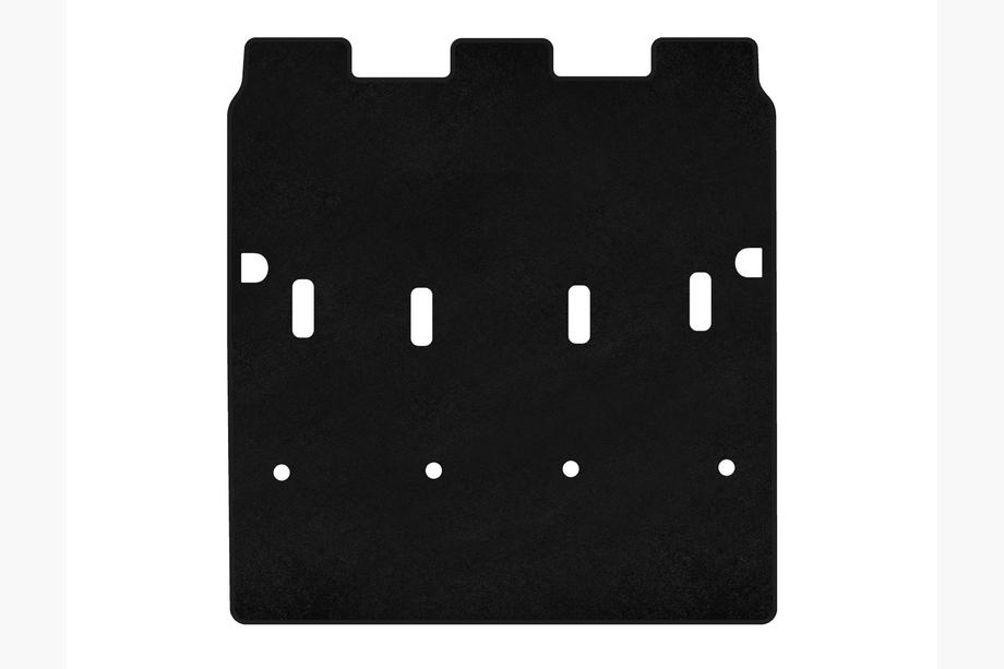 Peugeot Partner/Rifter 2019– Textiele kofferbakmat Classic (7-zits/lange wielbasis, zwart) Image