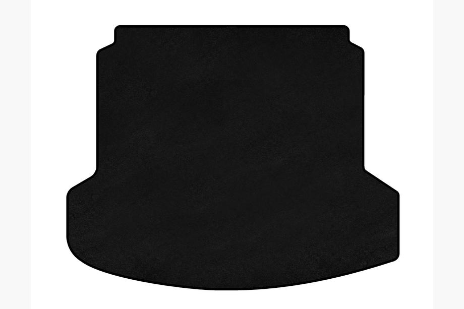 Renault Megane IV 2016–2025 Textiele kofferbakmat Classic (SD, Zwart) Foto 1
