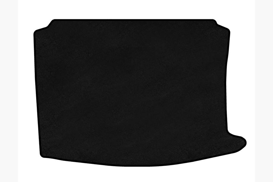 Seat Leon 1999–2005 Textiele kofferbakmat Classic (HB, 5-deurs, zwart) Image