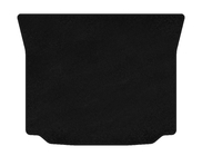 Skoda Roomster 2006–2015 Textiele kofferbakmat Classic (Zwart) foto 1