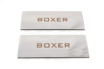 Peugeot Boxer 2006–2025 Interieur dorpellijsten Carmos V1 (2 stuks, RVS) foto 2