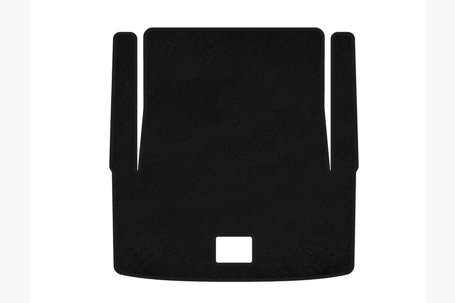 BMW 3-serie E90/E91 2005–2011 Textiele kofferbakmat Classic V-1 (Voor E90, Zwart) Foto 1